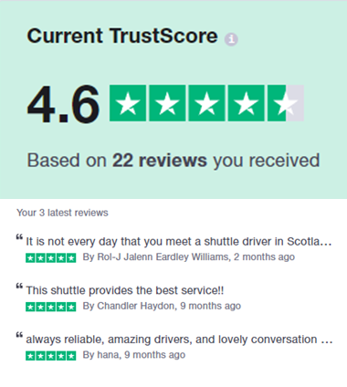 Trustpilot Trustpilot for St Andrews Shuttle